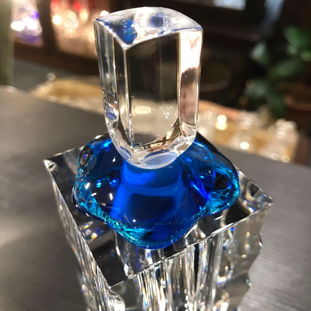 美オールドサンルイSt Louisクリスタル香水瓶1997年オー・ド・パルファン