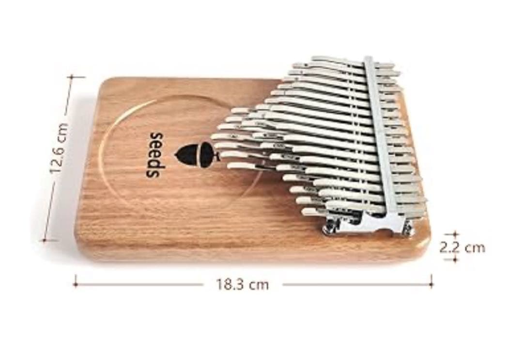 seeds カリンバ 41キー 軽量 親指ピアノ 初心者セット