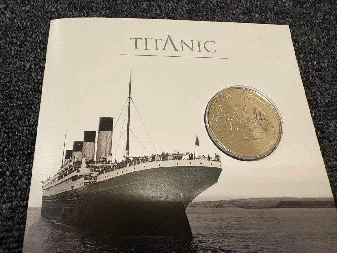 2012年 オルダニー「RMS Titanic 100周年記念 5ポンド」