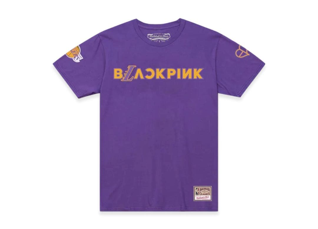 BLACKPINK NBA レイカーズコラボ　Tシャツ