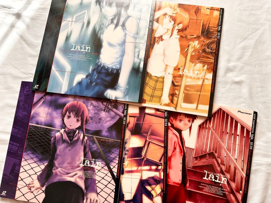 [再生確認済]希少lain LD 全5巻