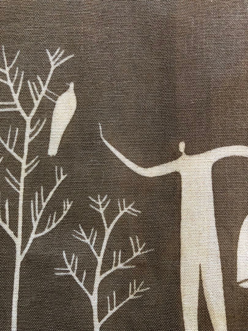 望月通陽　 型絵染め布作品