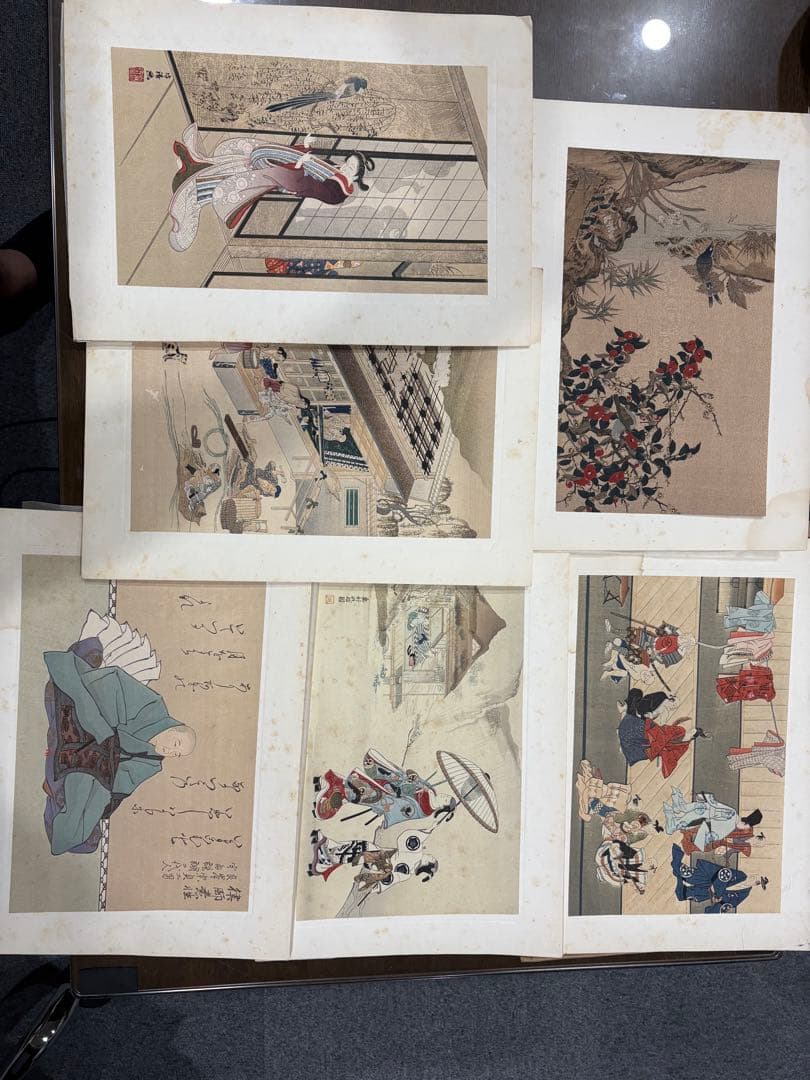 日本木版画粋　大正時代　木版印刷　24袋×3枚全72枚　北斎　広重　歌麿　他