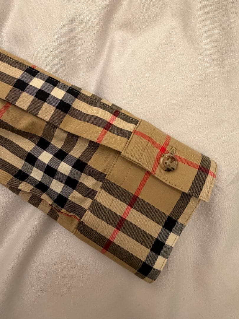 BURBERRY チェック柄 長袖シャツ