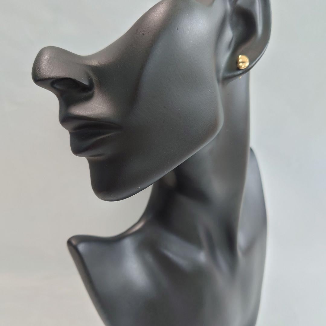 【現行品】 ティファニー K18 ビーンズ ピアス 片耳用 5349