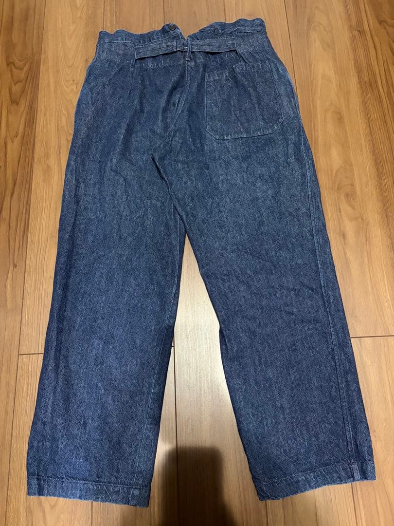 COMOLI デニムオーバーパンツ　size１