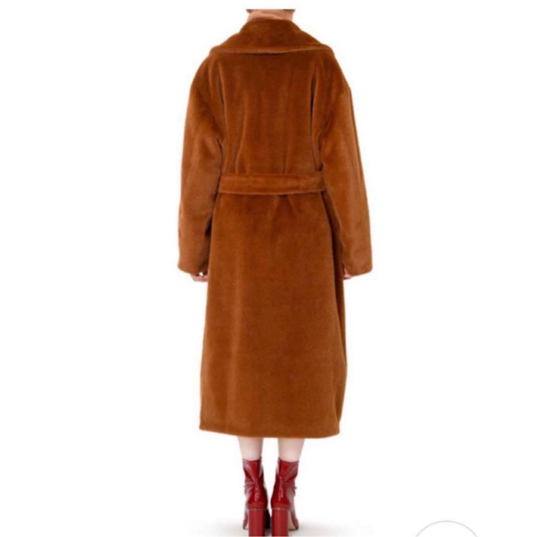 【美品・即日発送します！】LE CIEL BLEU ブラウンファーコート