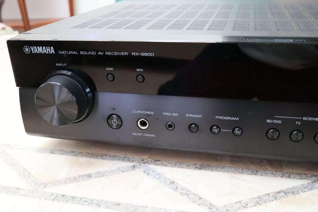 YAMAHA RX-S600 AVレシーバーアンプ　ホームシアター