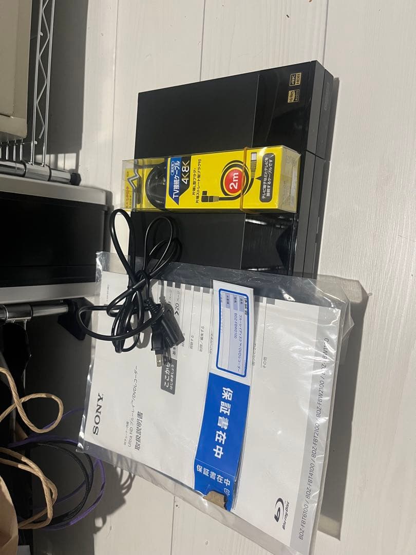 SONY BDZ-FBW2100 ブルーレイディスク　DVDレコーダー