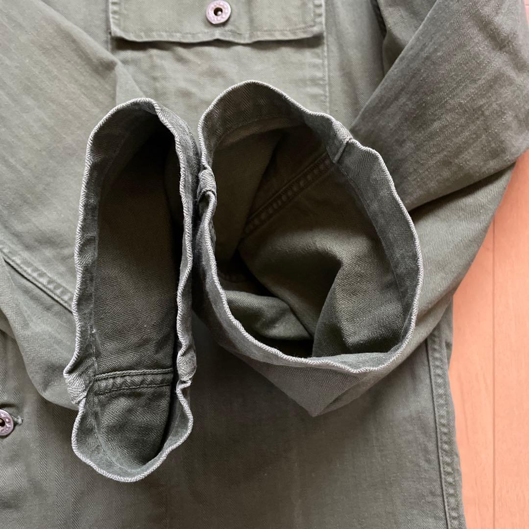 40's U.S.ARMY M-47 月桂樹ボタン HBTジャケット