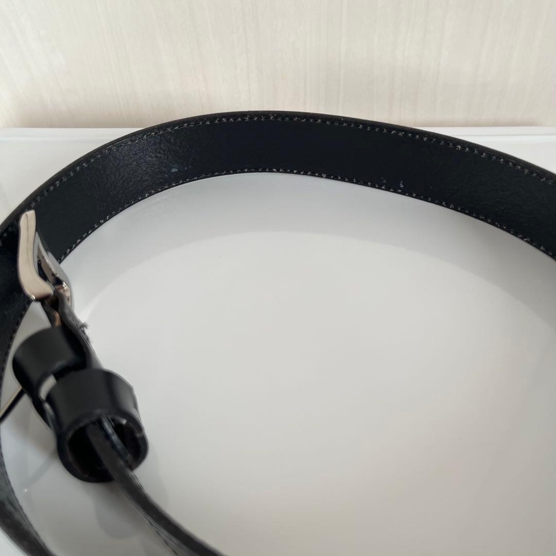 【一度のみ使用】 Peco Club レザー ベルト ブラック