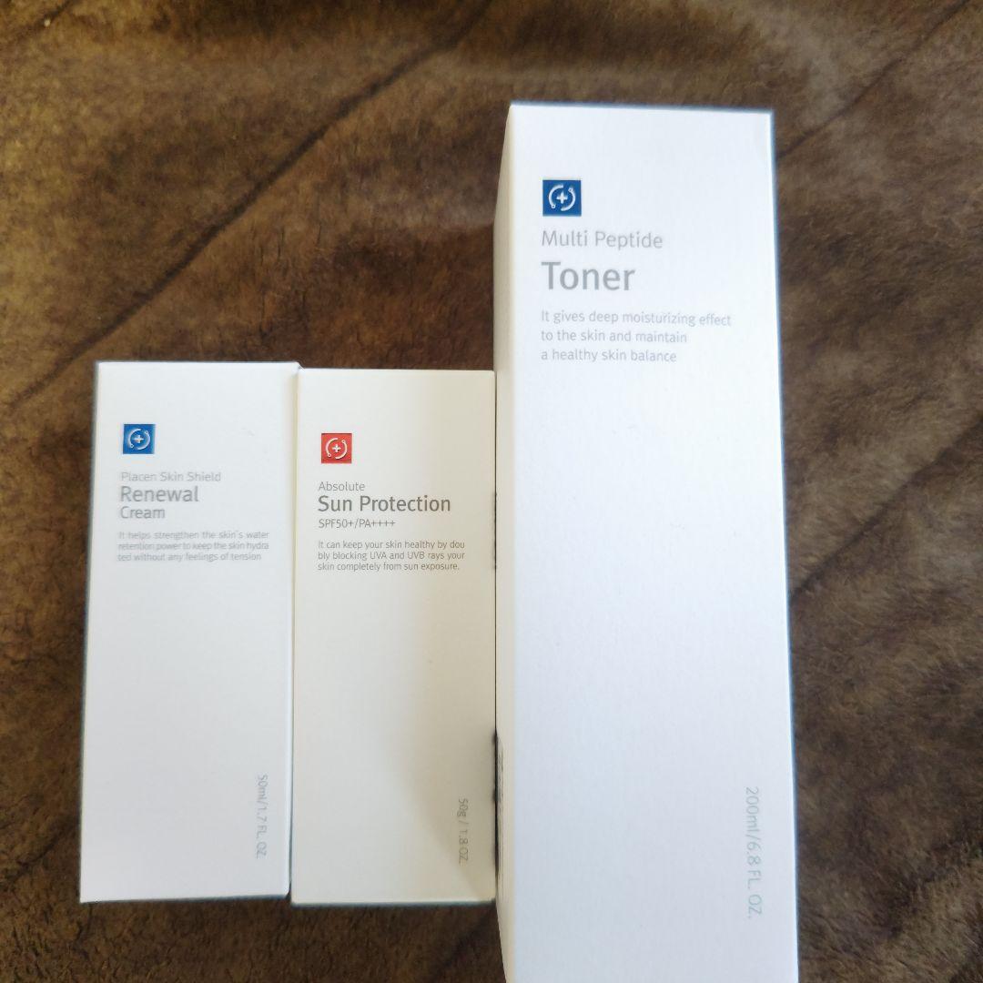 ルネセル、トナー、リニューアル、サンプロテクション3点セット☆