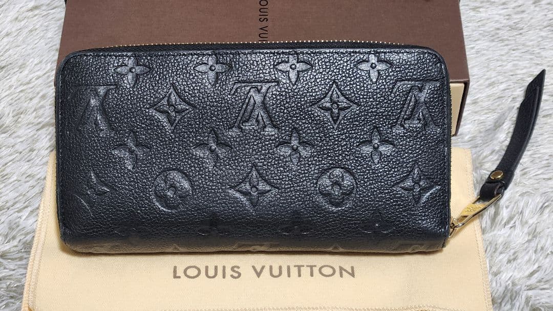 LOUIS VUITTON　 ジッピーウォレット アンプラント ノワール