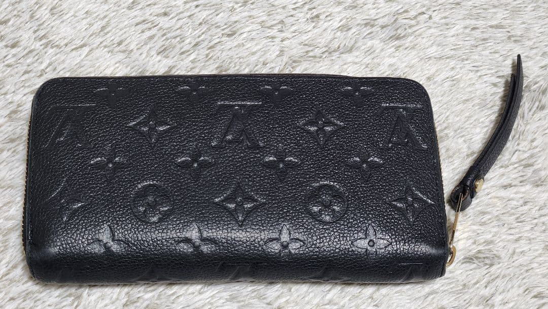 LOUIS VUITTON　 ジッピーウォレット アンプラント ノワール