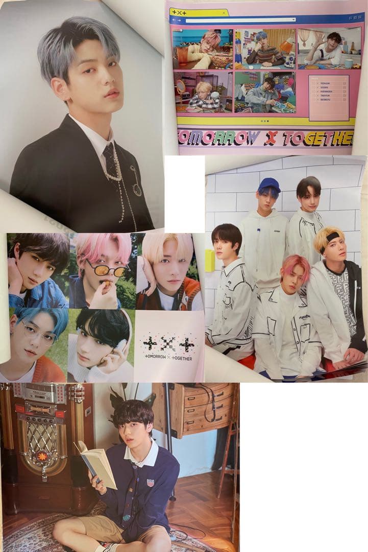 TXT BLUE HOUR NYEL FANLIVE ポスター スビン