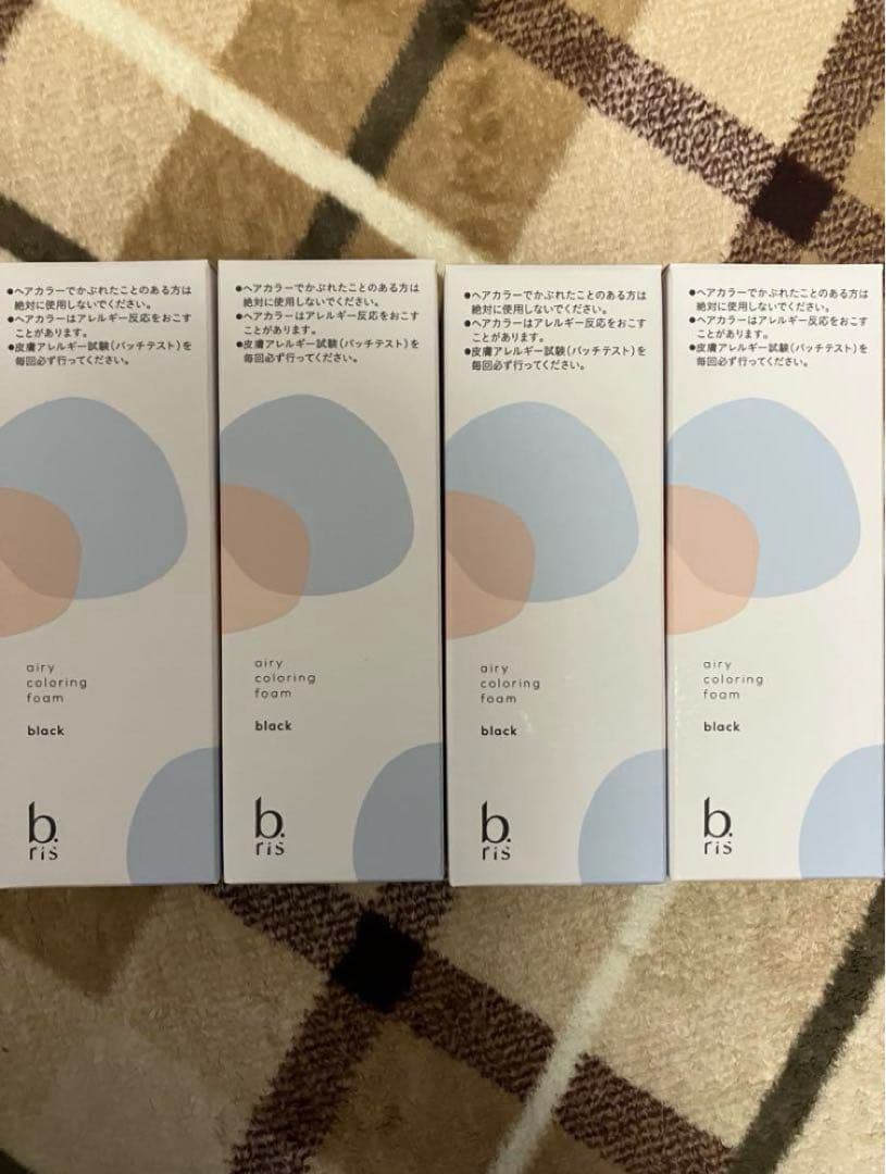 Sachi b.ris ビーリスエアリーカラーリングフォーム ブラック4本