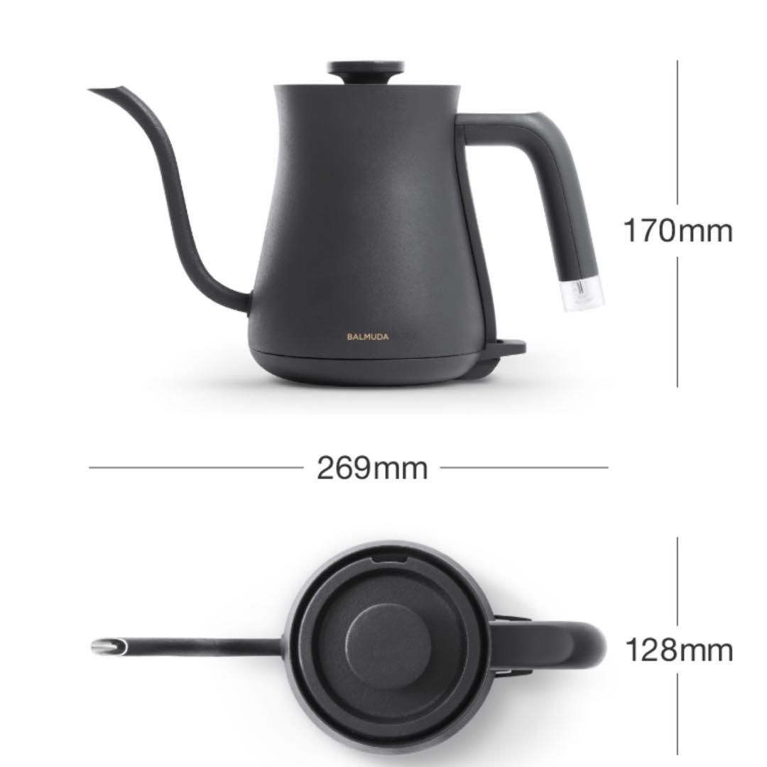 BALMUDA The Pot ブラック　電子ケトル