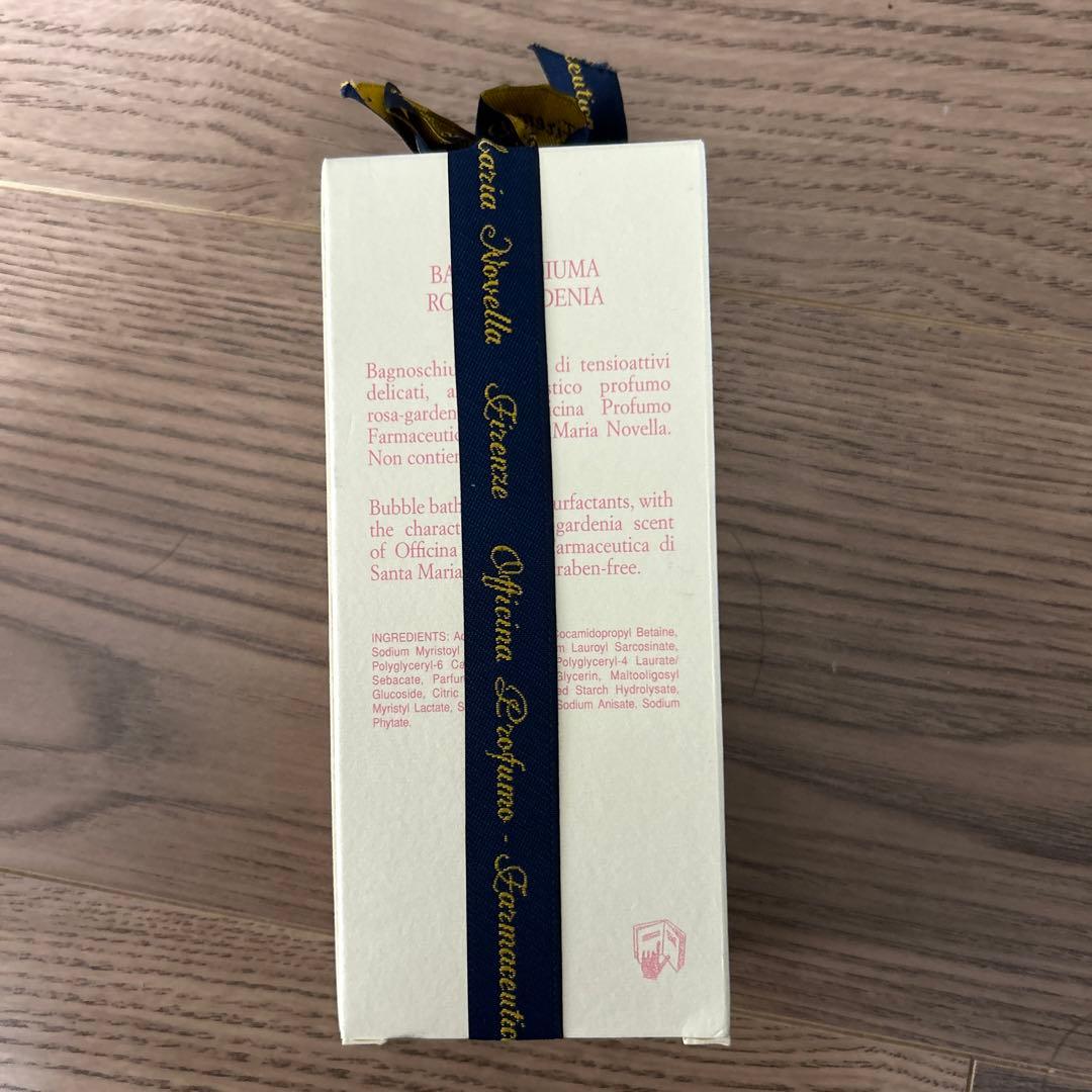 【新品】　サンタマリアノヴェッラ バブルバス ローザガーデニア 250ml