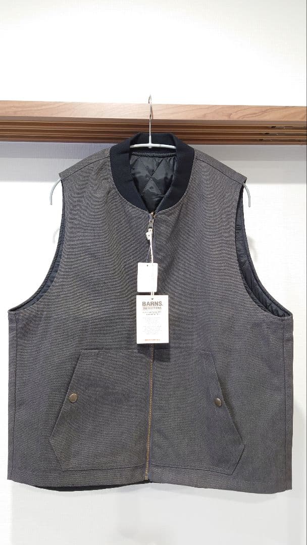 BARNS OUTFITTERS　ライトダック リバーシブル ベスト