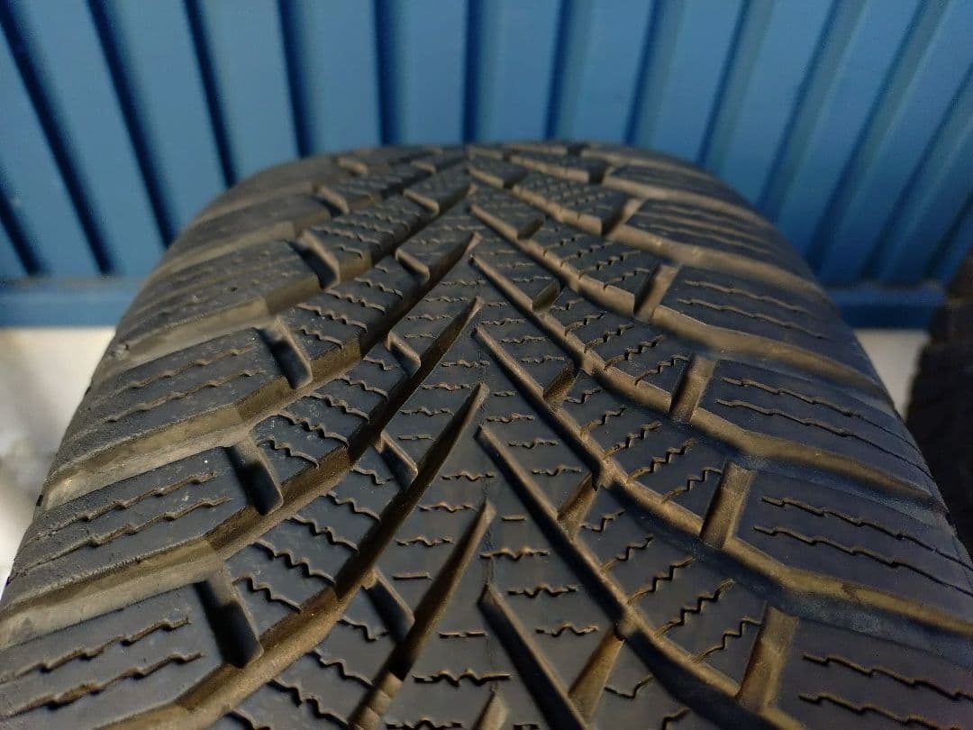 美品ホイール バリ山 スタッドレス 175/55R15 2022年製 2本分①