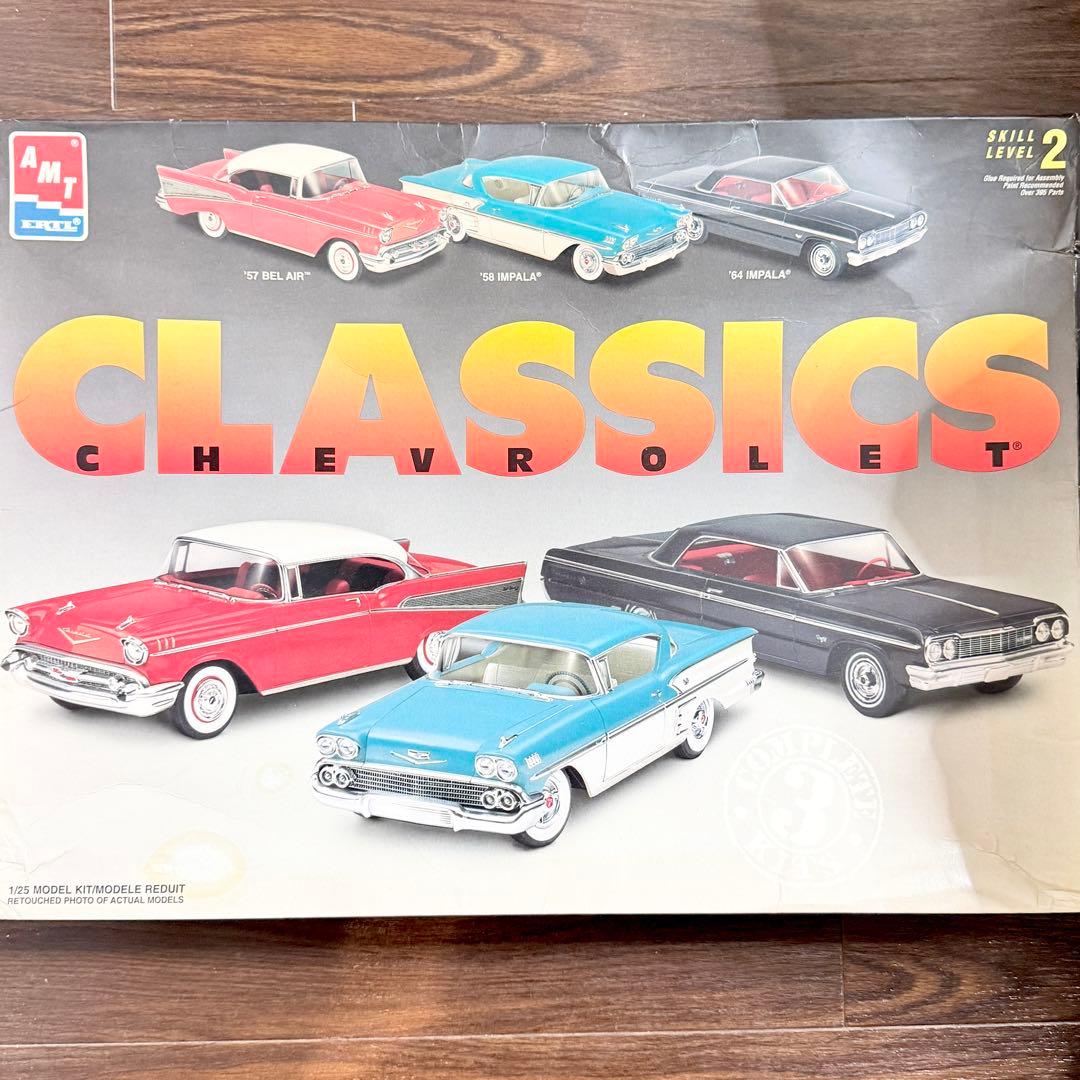 amt 1/25 classic chevrolet 3台セット