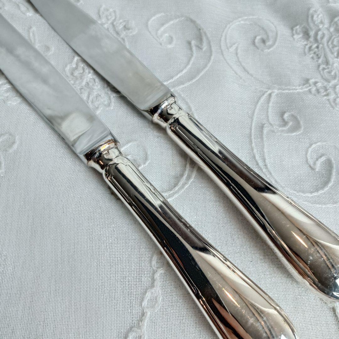 クリストフル　リュバン　テーブルナイフ　2本組