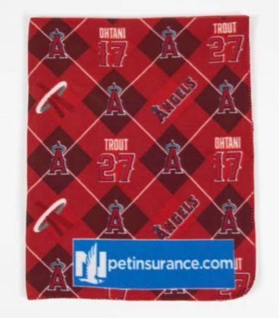 大谷翔平×マイク・トラウト ブランケット& BOBBLEHEAD