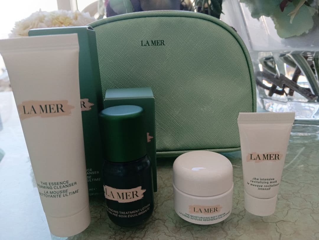 ラ・メール　LAMER ポーチ　4点セット　トラベル　限定　化粧水　クリーム