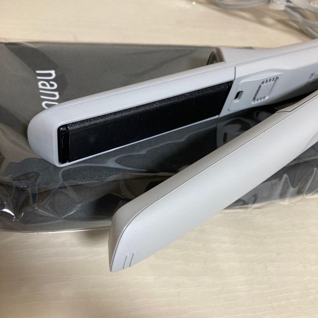 Panasonic ナノケア ストレートヘアアイロ（ミストグレー）専用耐熱収納付