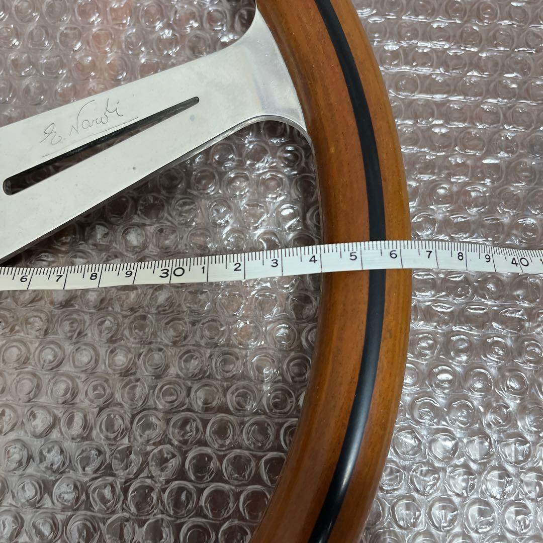 歌*伎様 NARDIナルディクラシック ステアリングホイール ウッドハンドル