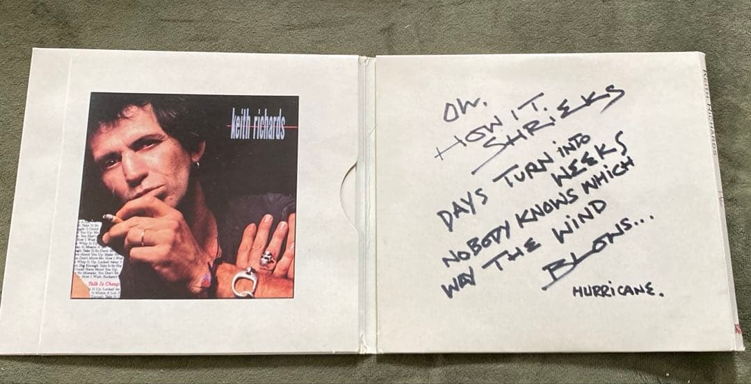 KEITH RICHARDS キース・リチャーズ VINTAGE VINOS