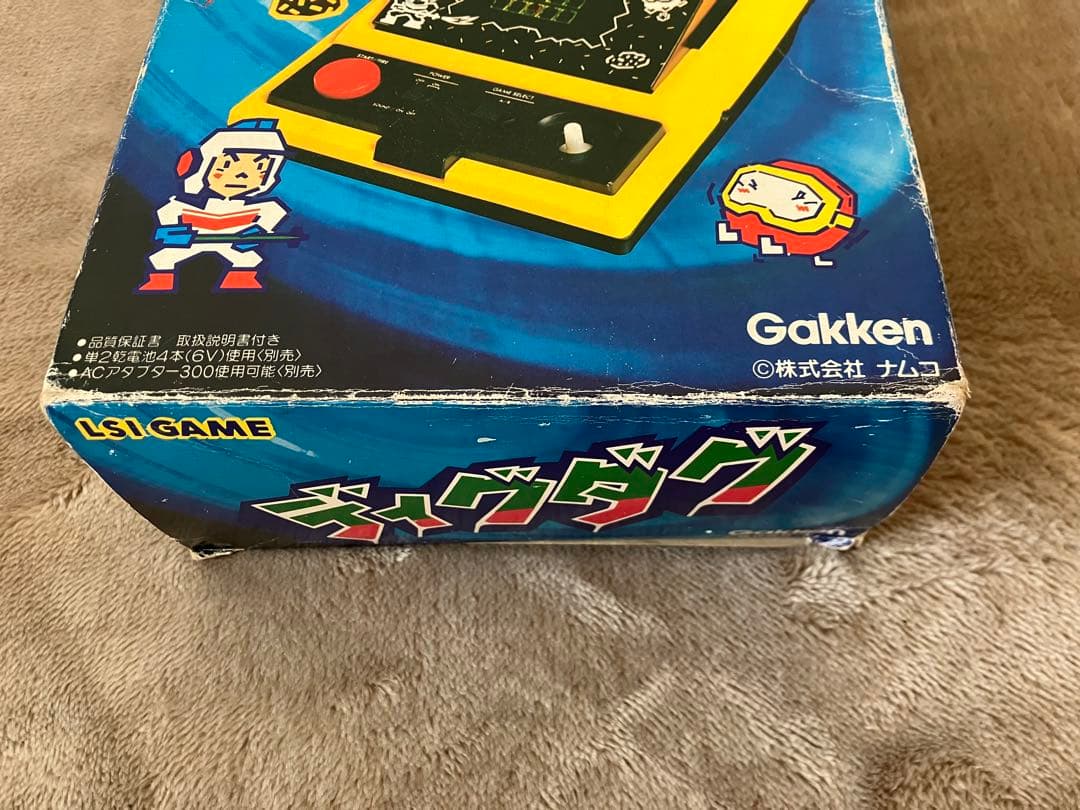 【 箱付き激レア！】Gakken ナムコ　LSI GAME ディグダグ