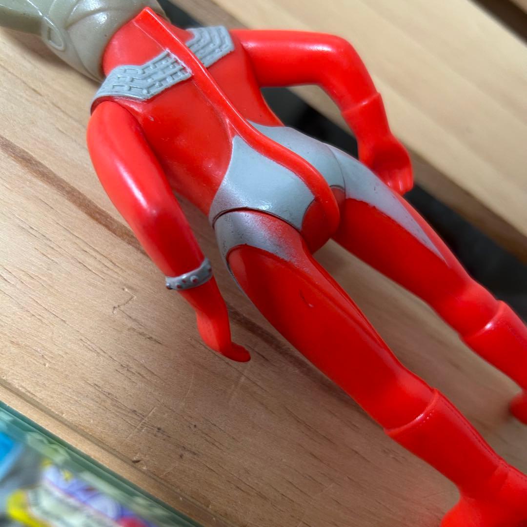 ウルトラマンタロウ　ソフビ　ブルマァク　当時物　年代物