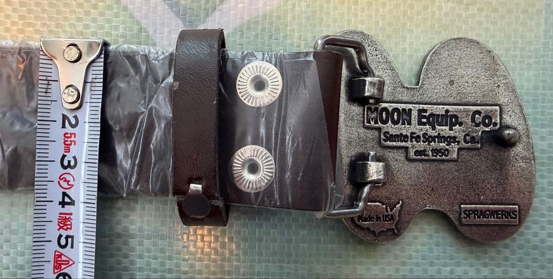 MOONEYES ムーンアイズ 金属製 バックル & ベルト 超レア