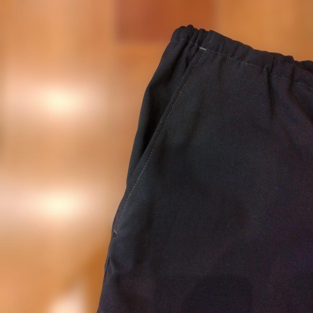 パンツ Wool Voile Side Seamless Slacks/blurhms