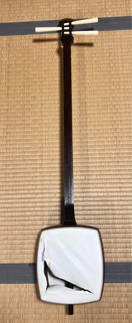 ほ*も様 細棹三味線 綾杉胴　送料込み