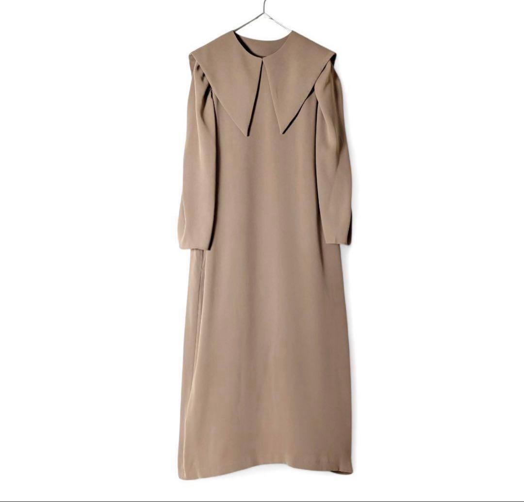 新品◎ルーニィ／oggiコラボ 2wayビッグカラーワンピース セレモニー