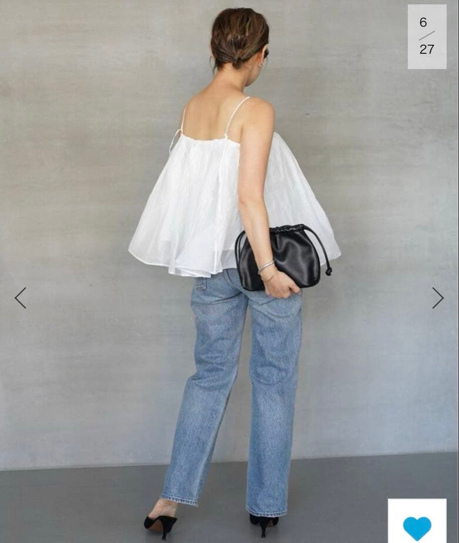 MARILYN MOON/マリリンムーンdramatic cami Blouse