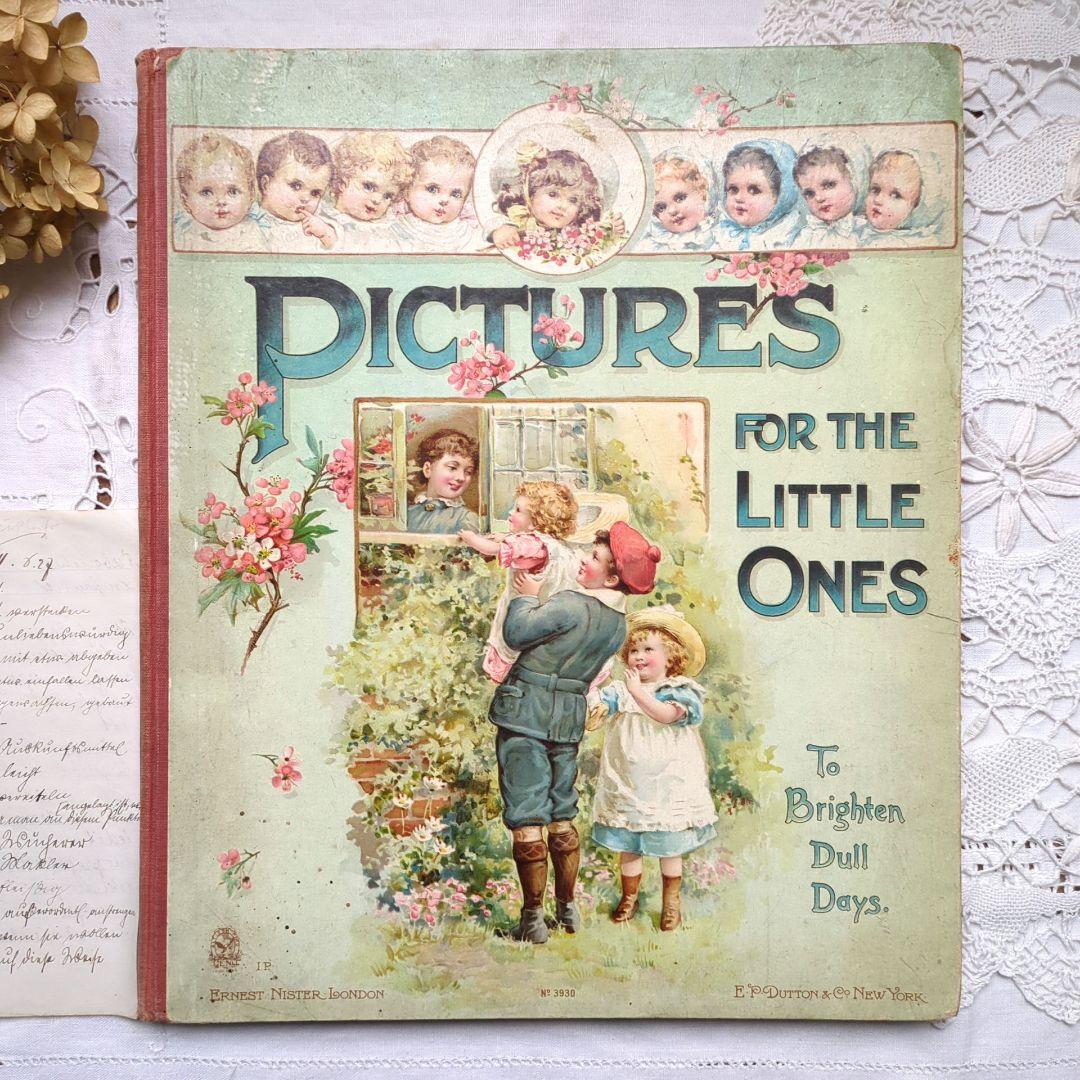 超稀少1890アーネストニスター絵本 洋書 児童書 ヴィクトリアン