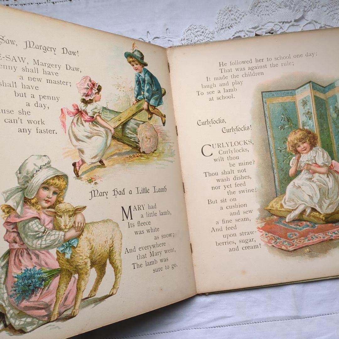 超稀少1890アーネストニスター絵本 洋書 児童書 ヴィクトリアン