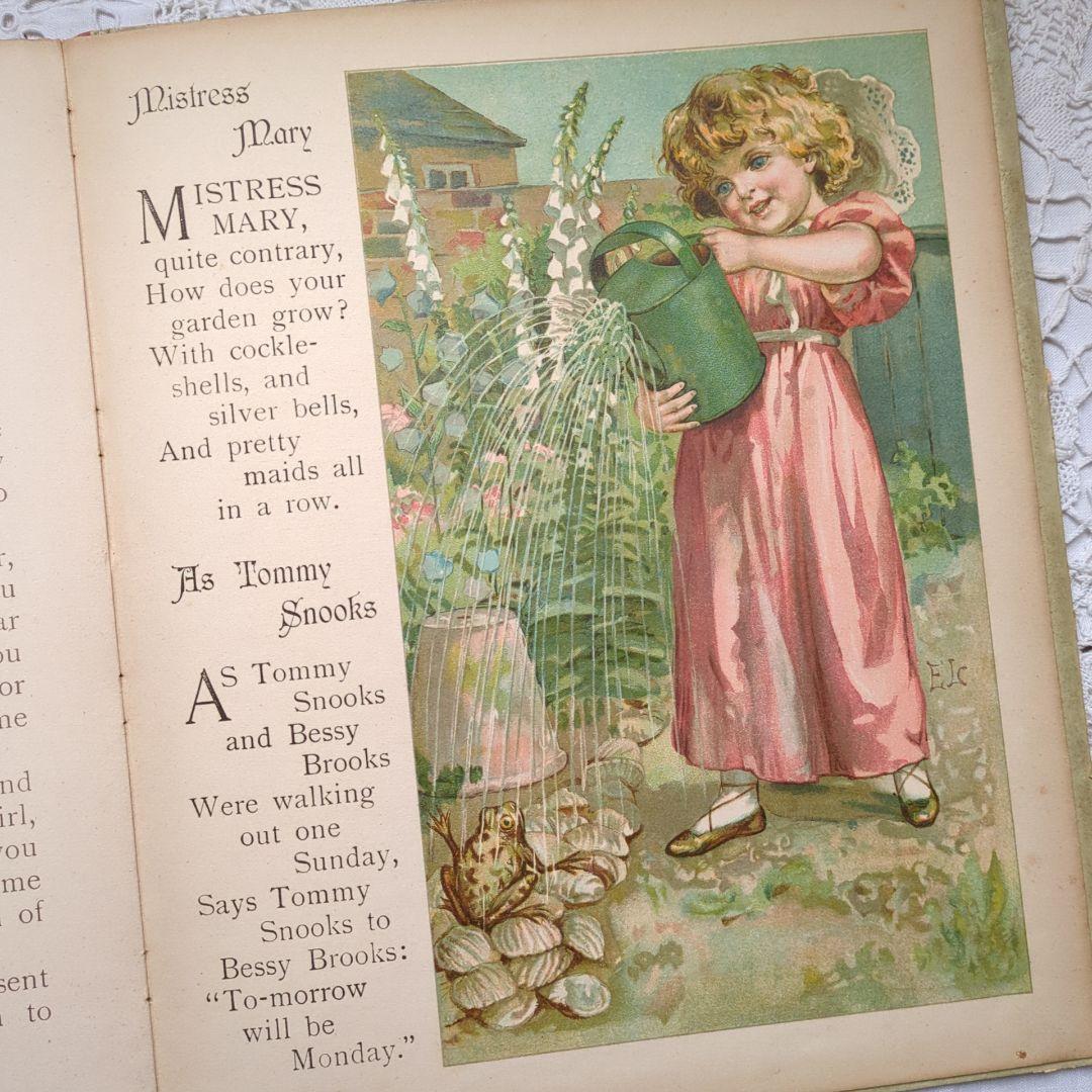 超稀少1890アーネストニスター絵本 洋書 児童書 ヴィクトリアン