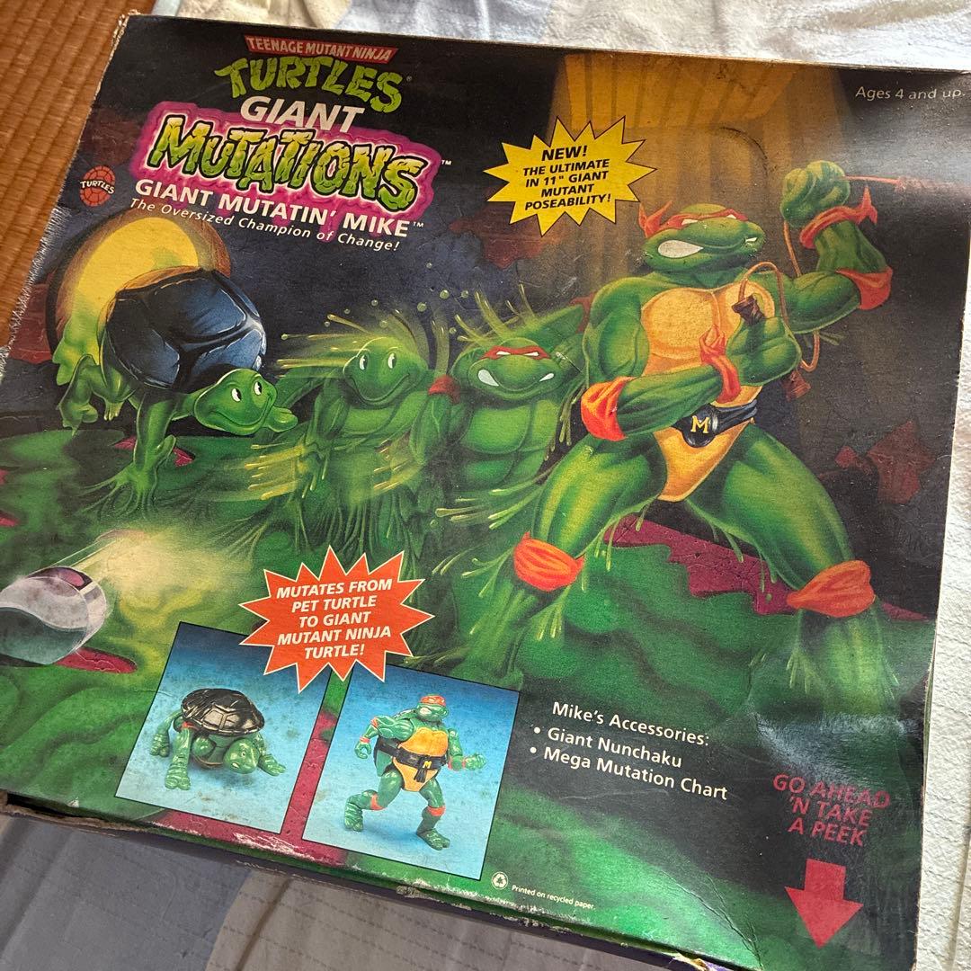 ミュータント・タートルズ プレイメイツ ジャイアント ミケランジェロ フィギュア