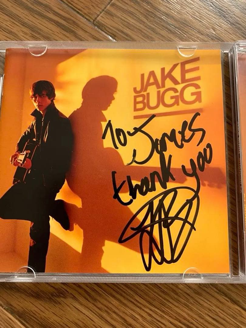 生サイン入り！！ ジェイク　バグ　ロックCDまとめ　Jake Bugg