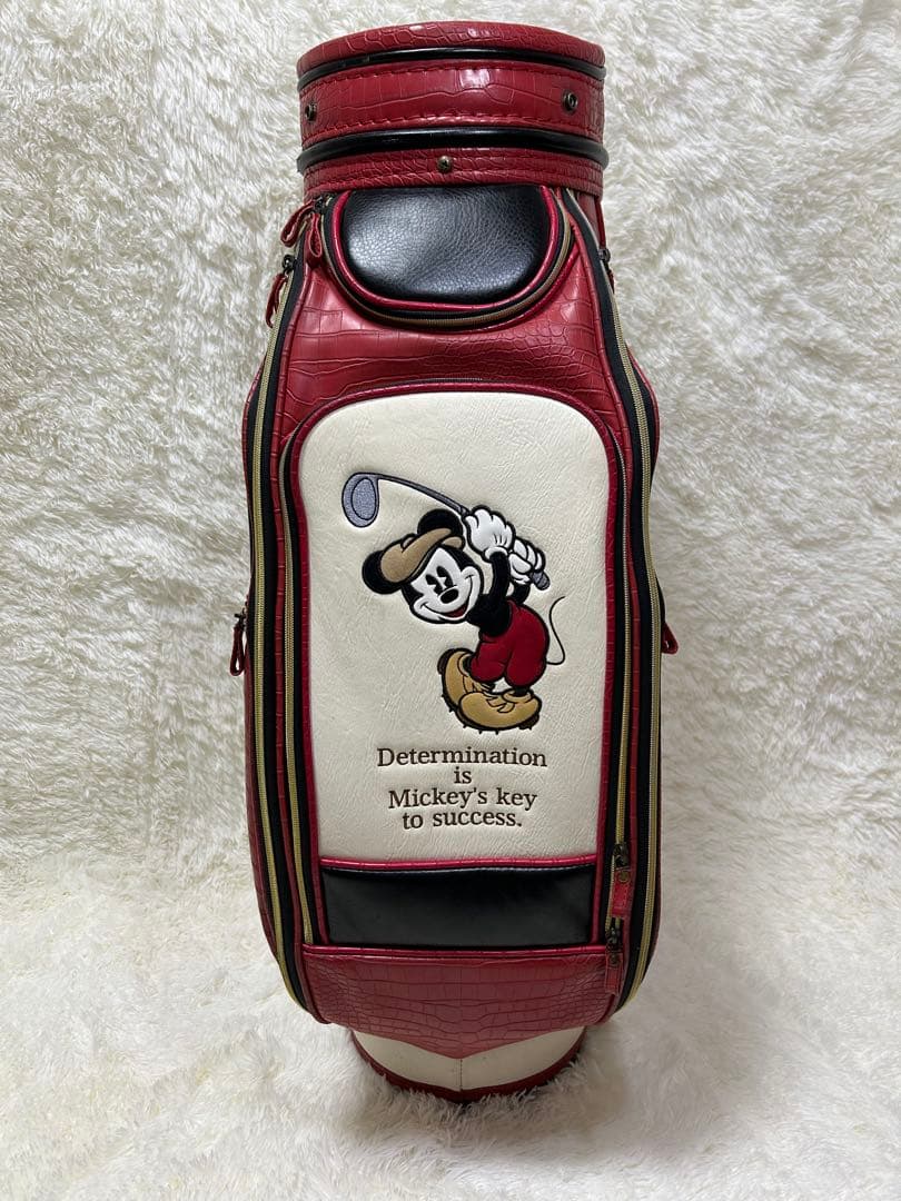 今週限定価格！Disney ミッキーキャディバッグ　ゴルフバッグ