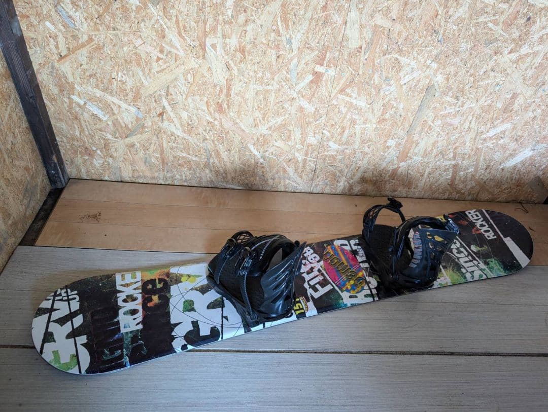 IGNIO 151cm スノーボード ロッカー ビンディング kissmark