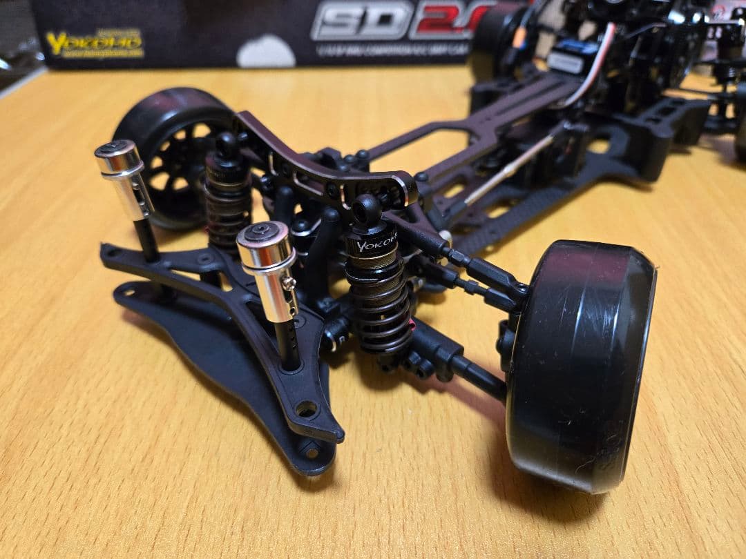 たけやんさん占用 Yokomo SD2.0 黒 1/10 RCカー　メカ付き