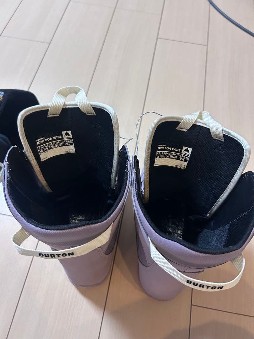 k*r様 21/22 BURTON MINT wide BOA 24.5 ミント