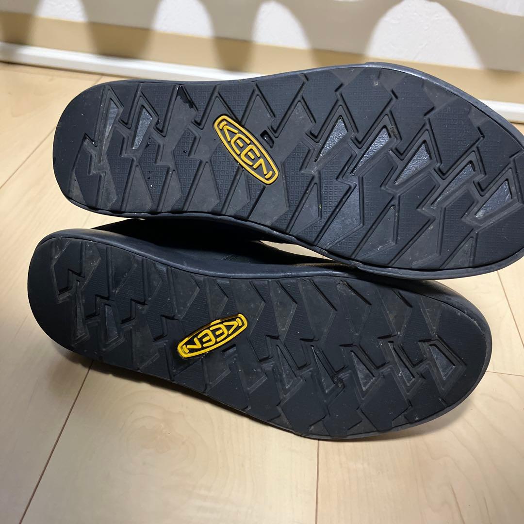 KEEN エレナチェルシー 25cm ブラック レディースサイドゴアブーツ