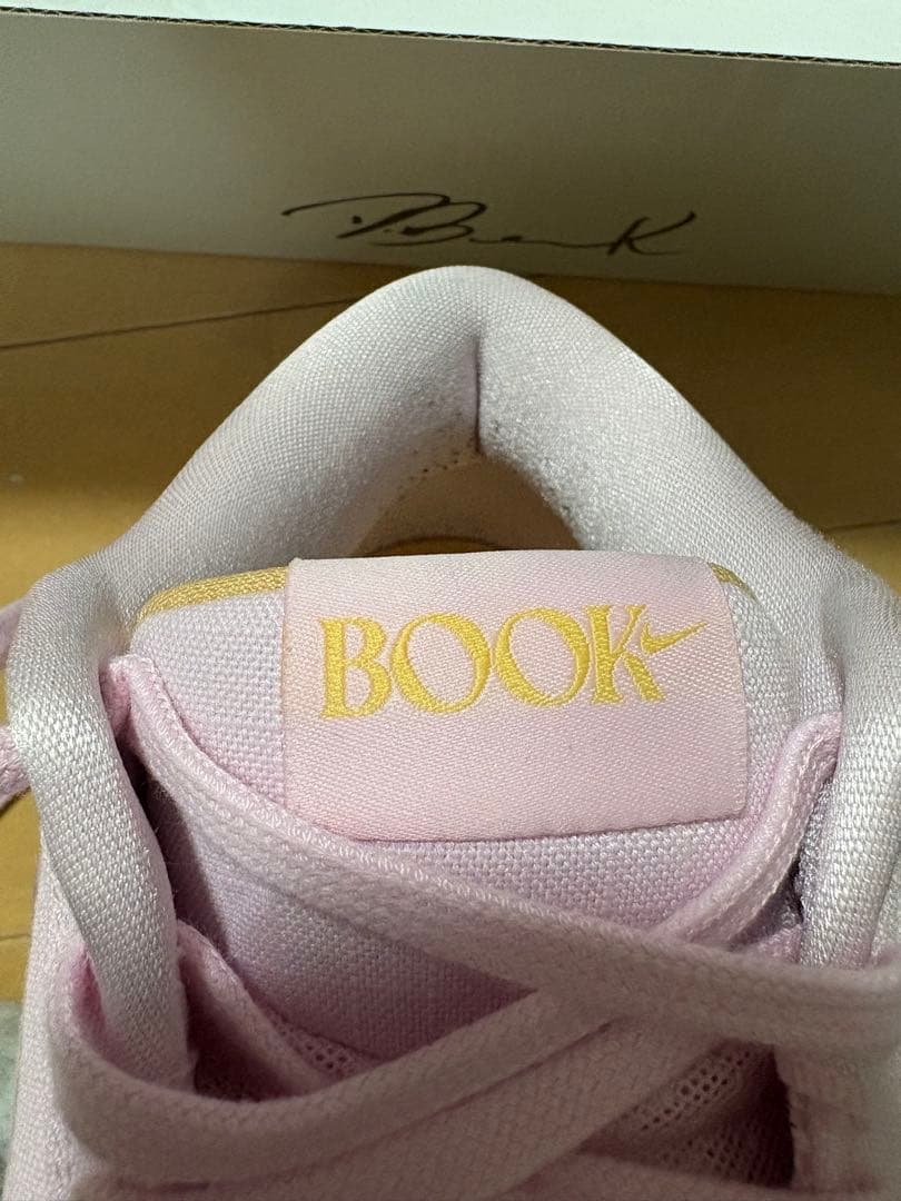 NIKE ナイキ　Book1 ブック1 サンライズ　27cm バッシュ　ピンク