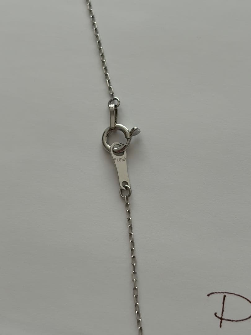 アクセサリーpepe プラチナ ダイヤモンド ネックレス